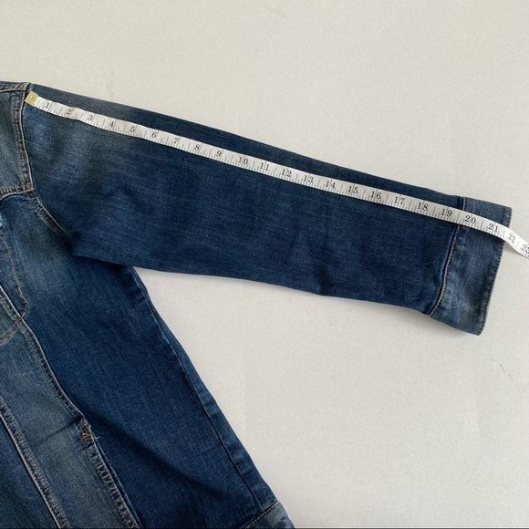 Express Womens Jean Jacket size Large - Picture 11 of 11